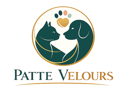 Patte Velours logo – premium pet accessories for dogs and cats
